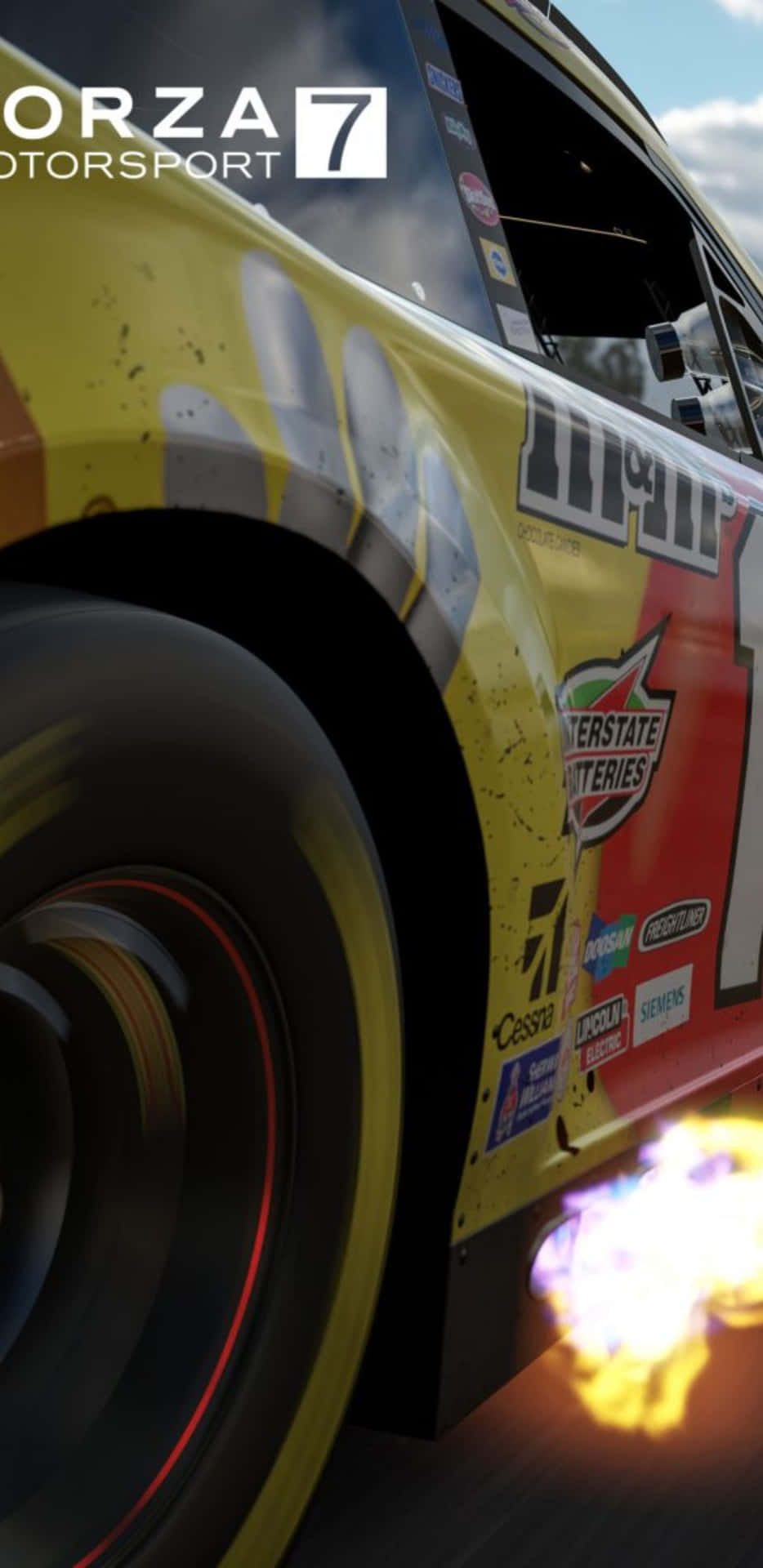 Upplevspänningen I En Snabb Racetävling Med Pixel 3xl Och Forza Motorsport 7.