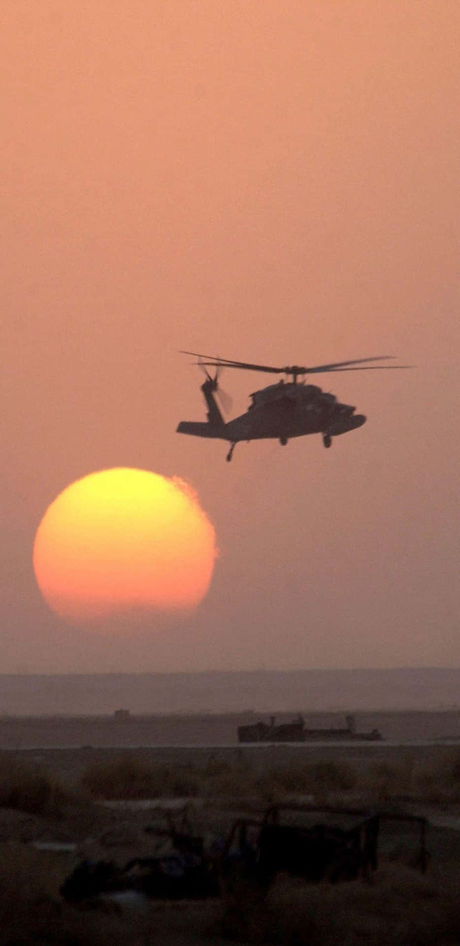 Pixel3xl Hintergrund Mit Fliegenden Hubschraubern Im Irak