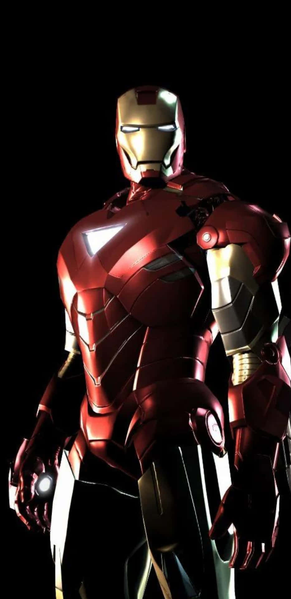 Fondode Pantalla Del Pixel 3xl Con El Reactor Triangular De Iron Man.
