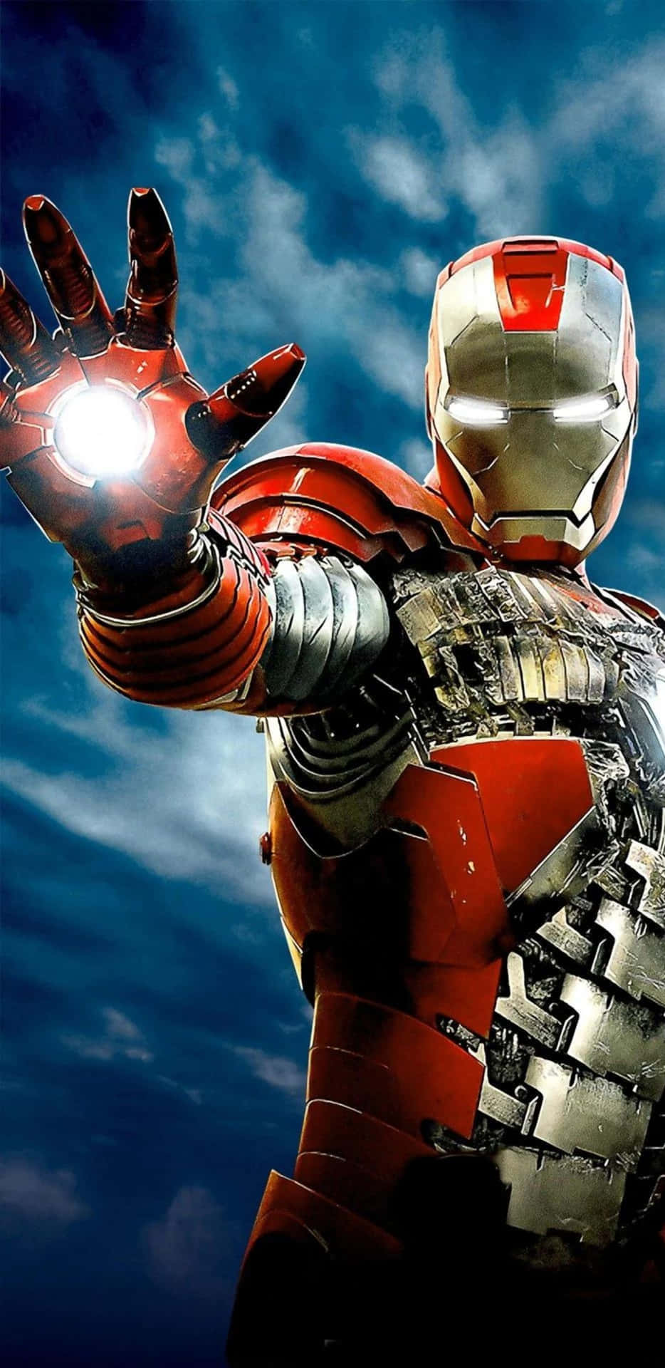 Pixel3xl Bakgrundsbild Med Iron Man Superhjälte.