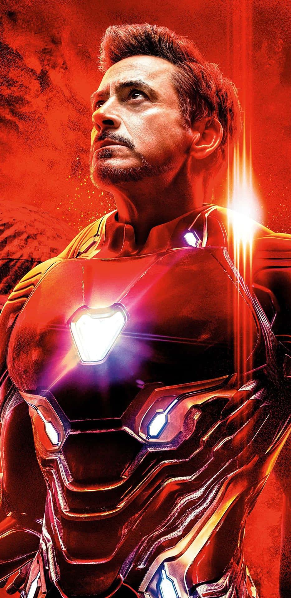 Sfondopixel 3xl Con Maschera Di Iron Man Rimossa