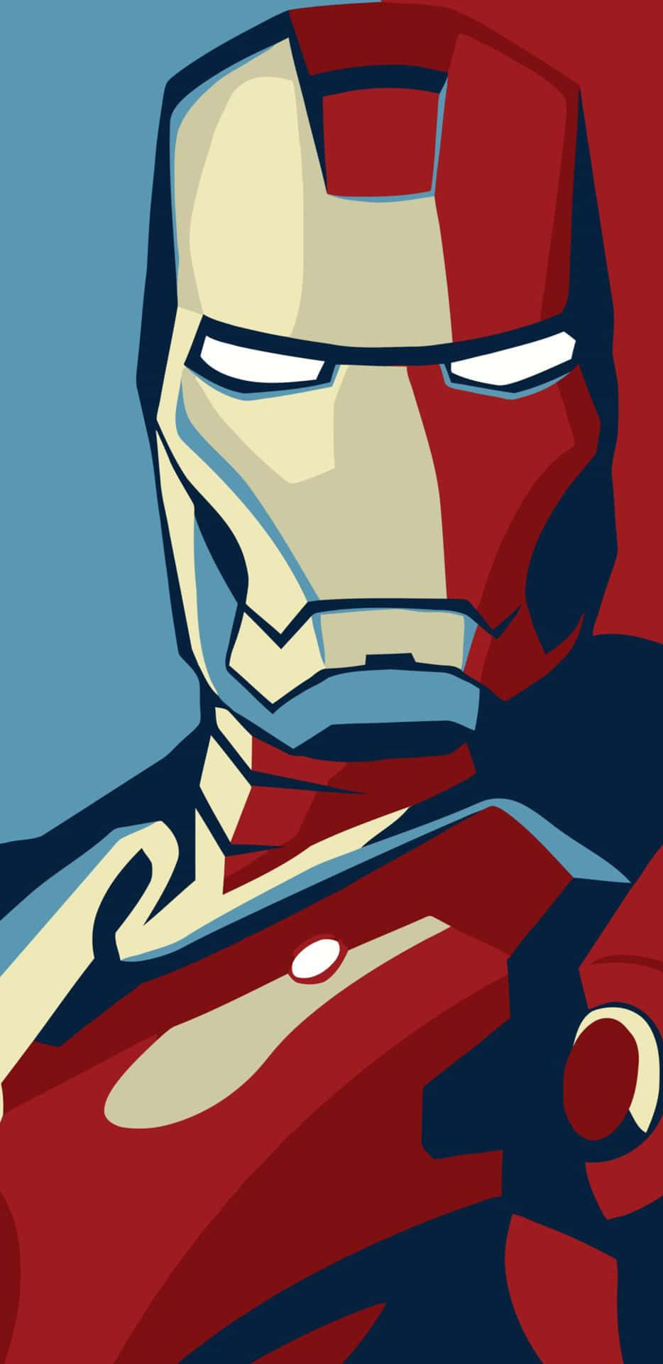 Sfondodi Arte Grafica Di Iron Man Per Pixel 3xl