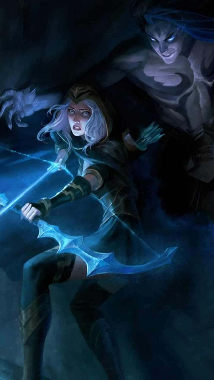 Ashe And Kayn Pixel 3 XL League Of Legends Background