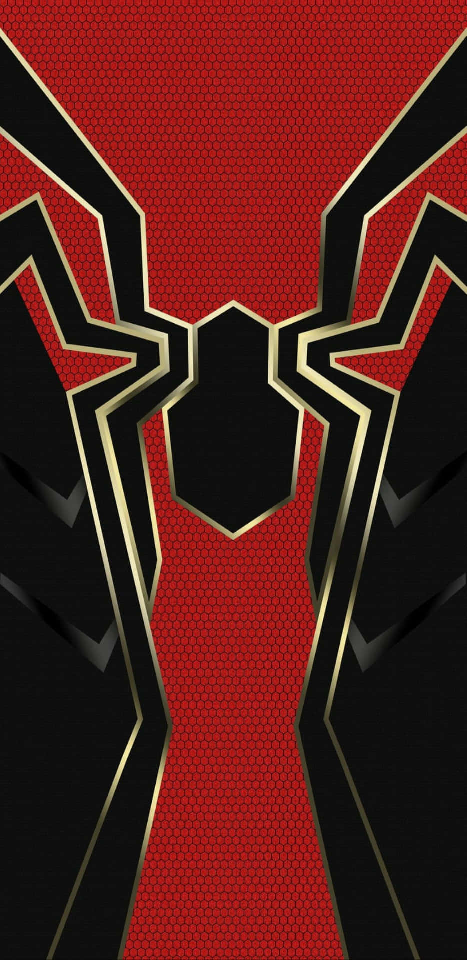 Pixel3xl Marvel Bakgrund Iron Spiderdräkt