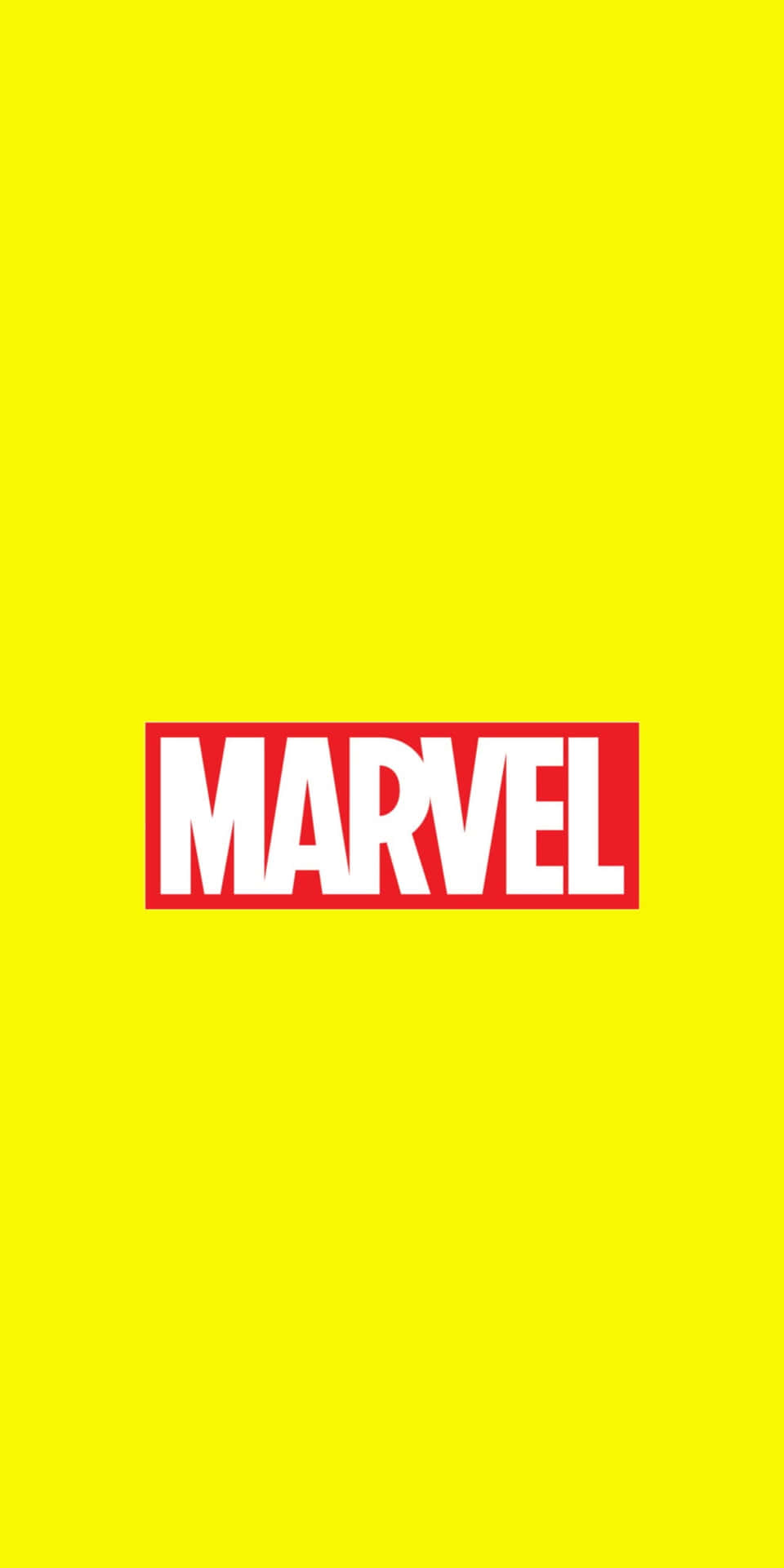 Hellergelber Pixel 3xl Marvel Hintergrund