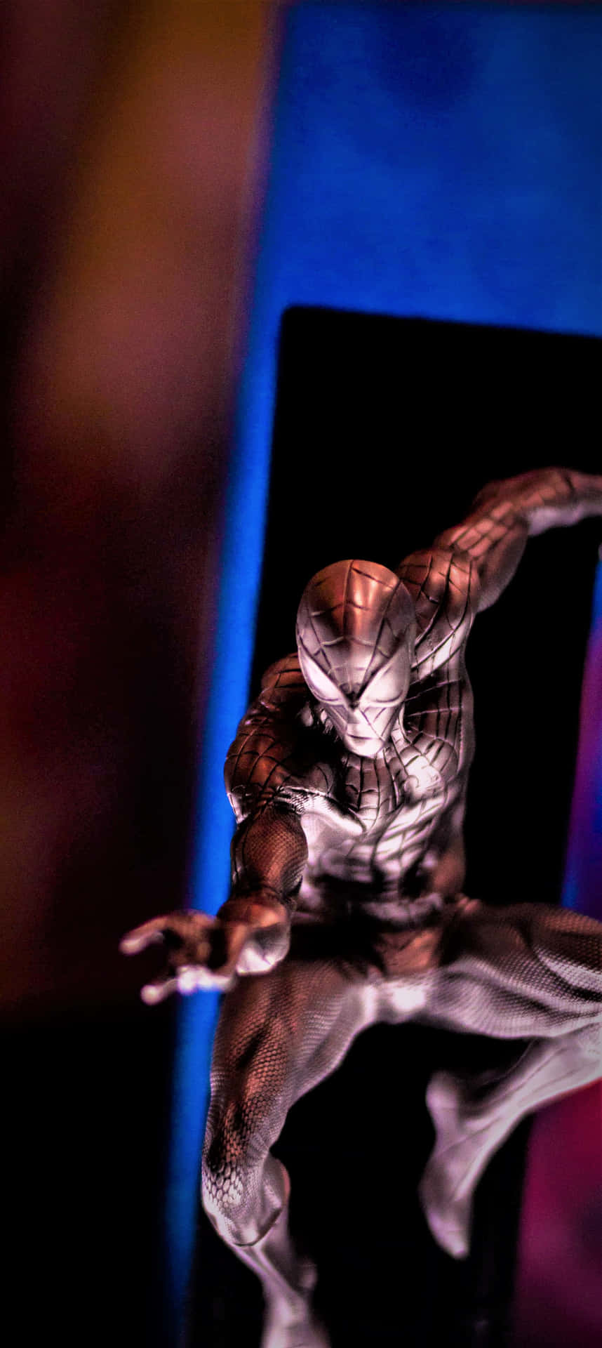 Pixel 3xl Marvel Background Spiderman Action Figure