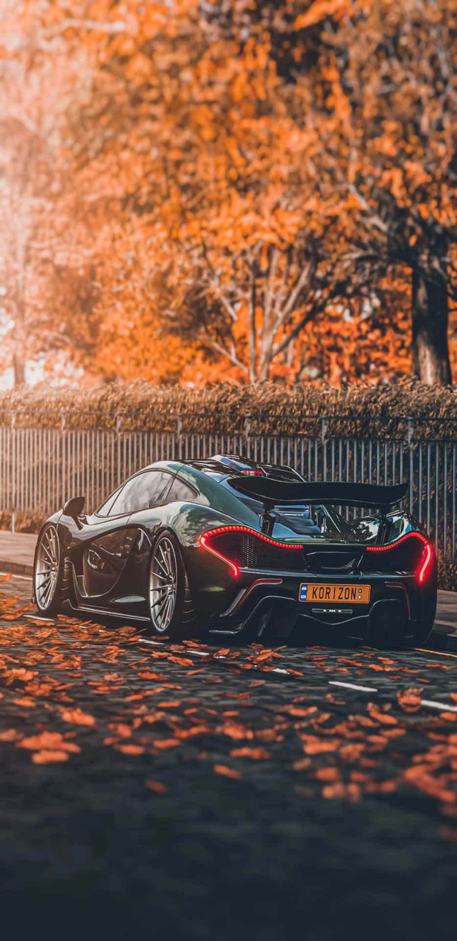 Pixel 3XL with McLaren 720S Syndicate Background