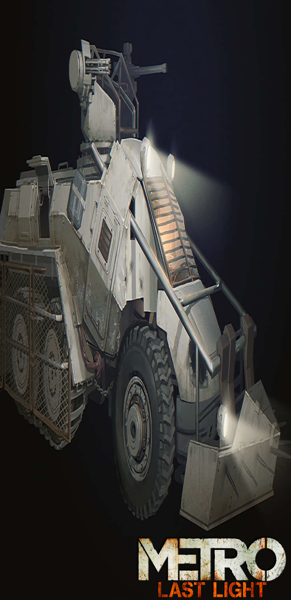 Pixel3xl Bakgrundsbild Med Metro Last Light Armored Vehicle.