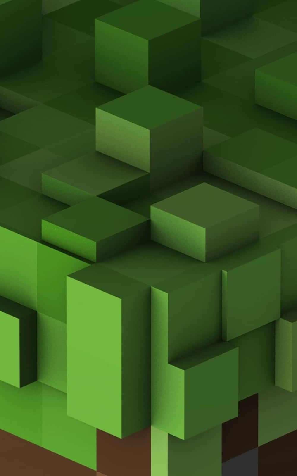 Pixel 3xl Minecraft Background Grass Shapes