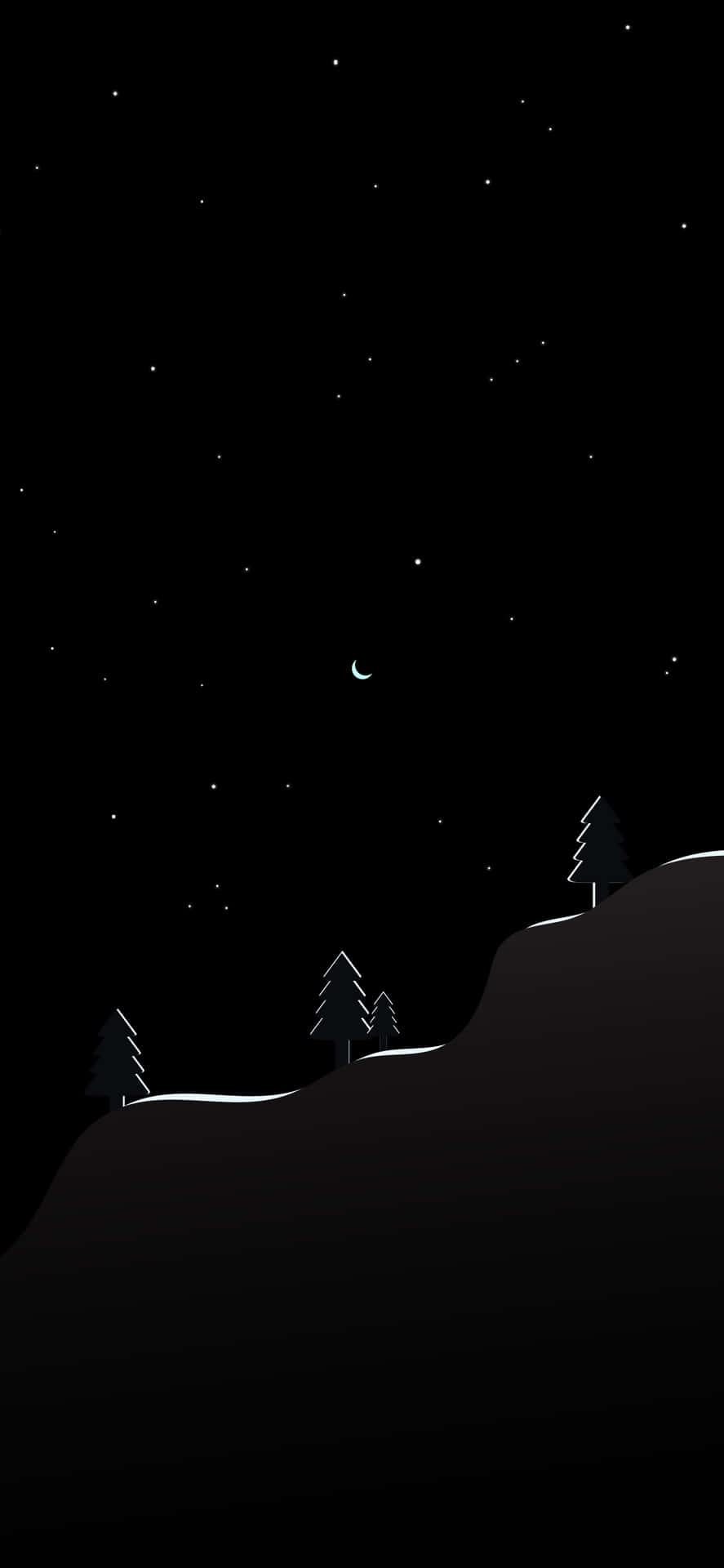 Hill Trees Pixel 3xl Oled Background