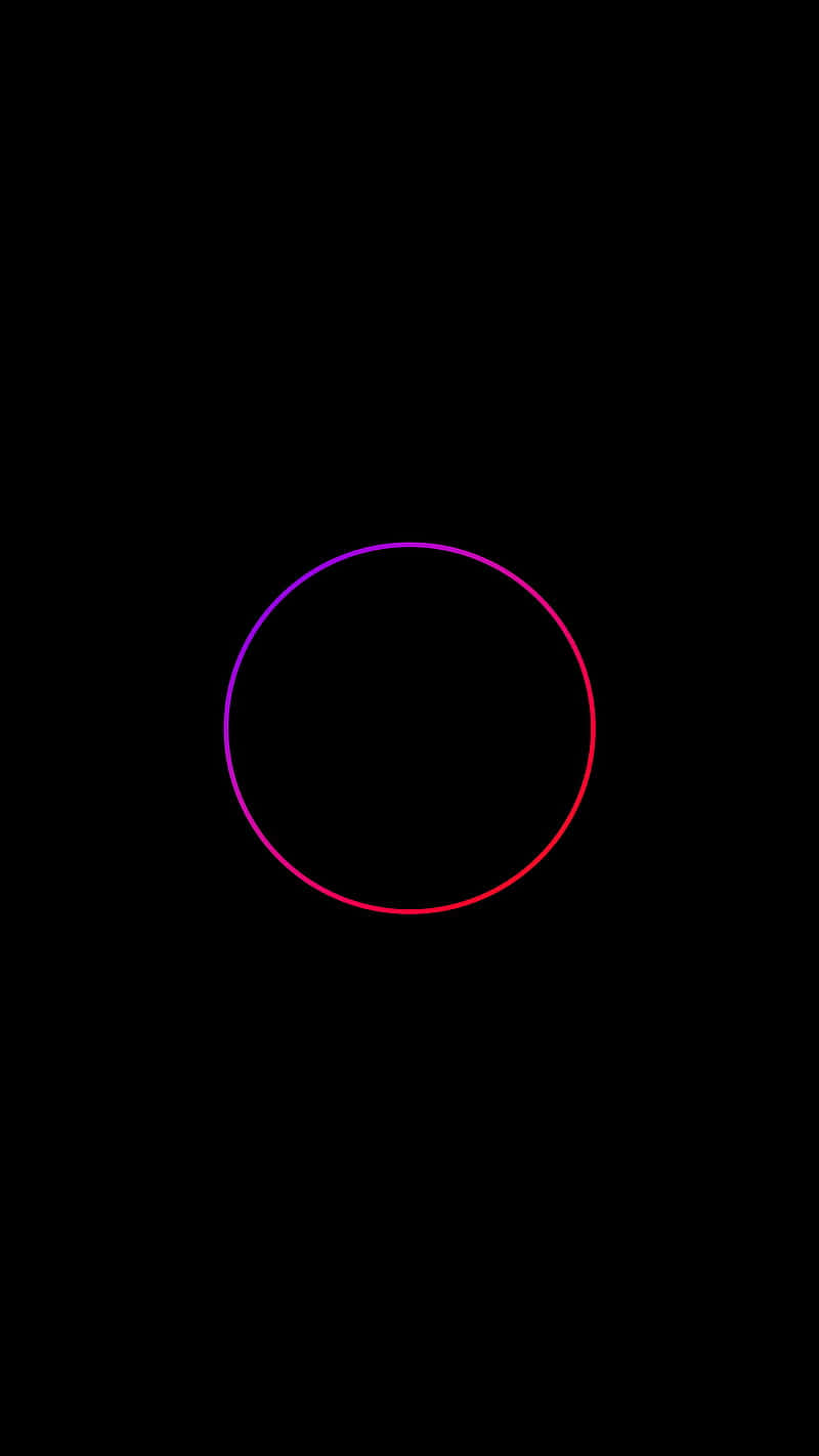 Black Circle Pixel 3xl Oled Background