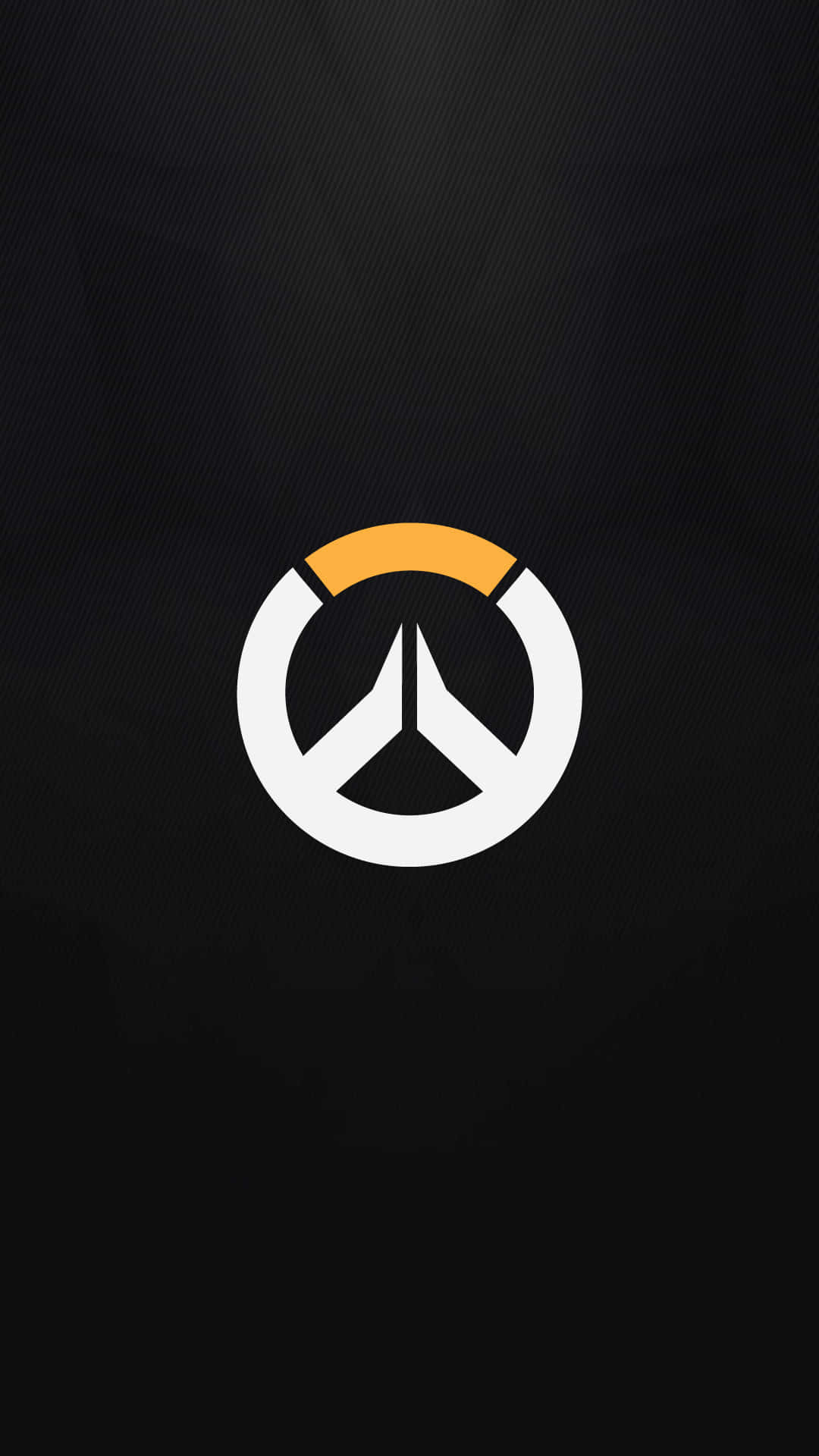 Minimalistiskpixel 3xl Overwatch-bakgrund Med Spelföretagets Logotyp.