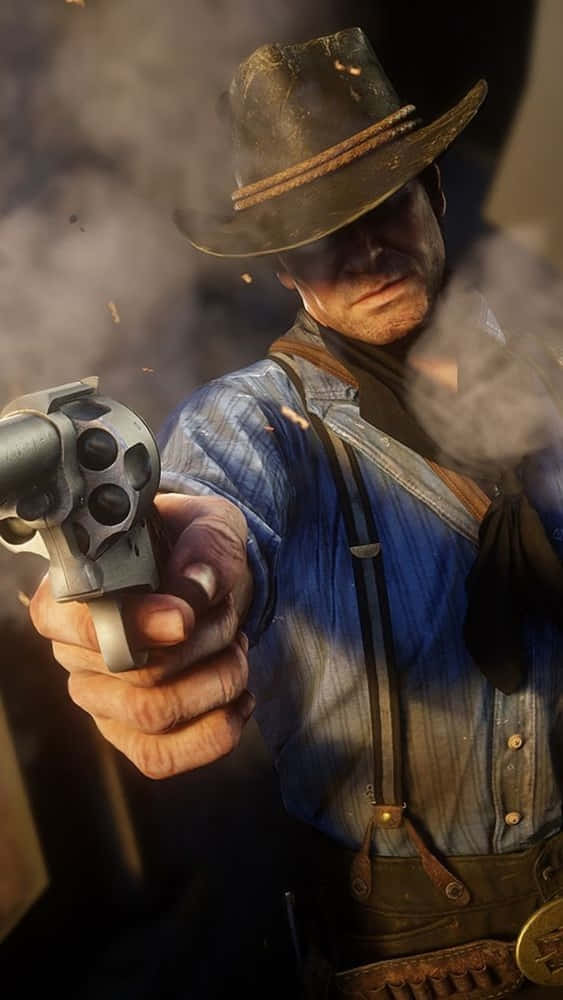 Pixel 3xl Red Dead Redemption 2 Background Arthur Morgan Smoking Gun Background