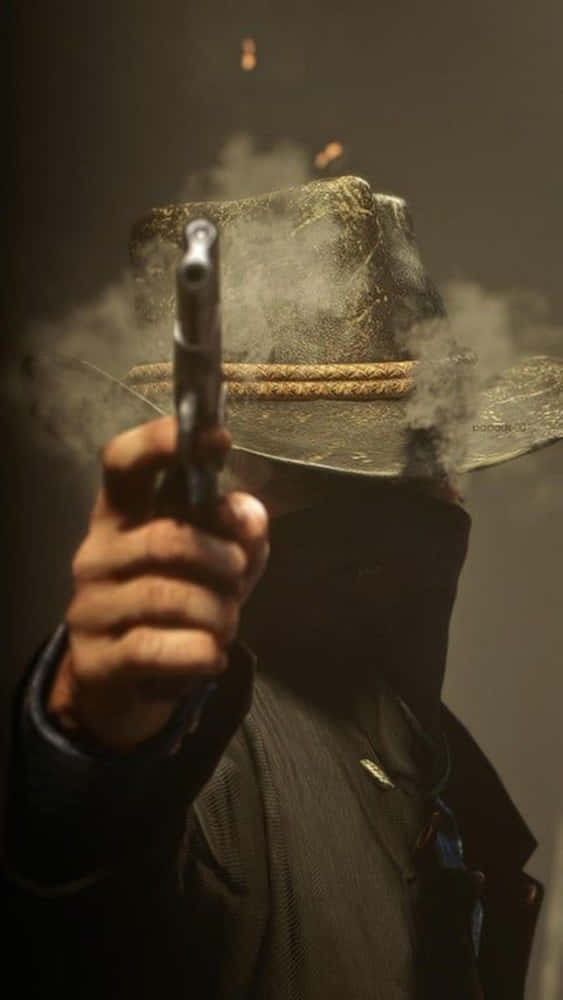 Pixel 3xl Red Dead Redemption 2 Background Outlaw Smoking Gun Background