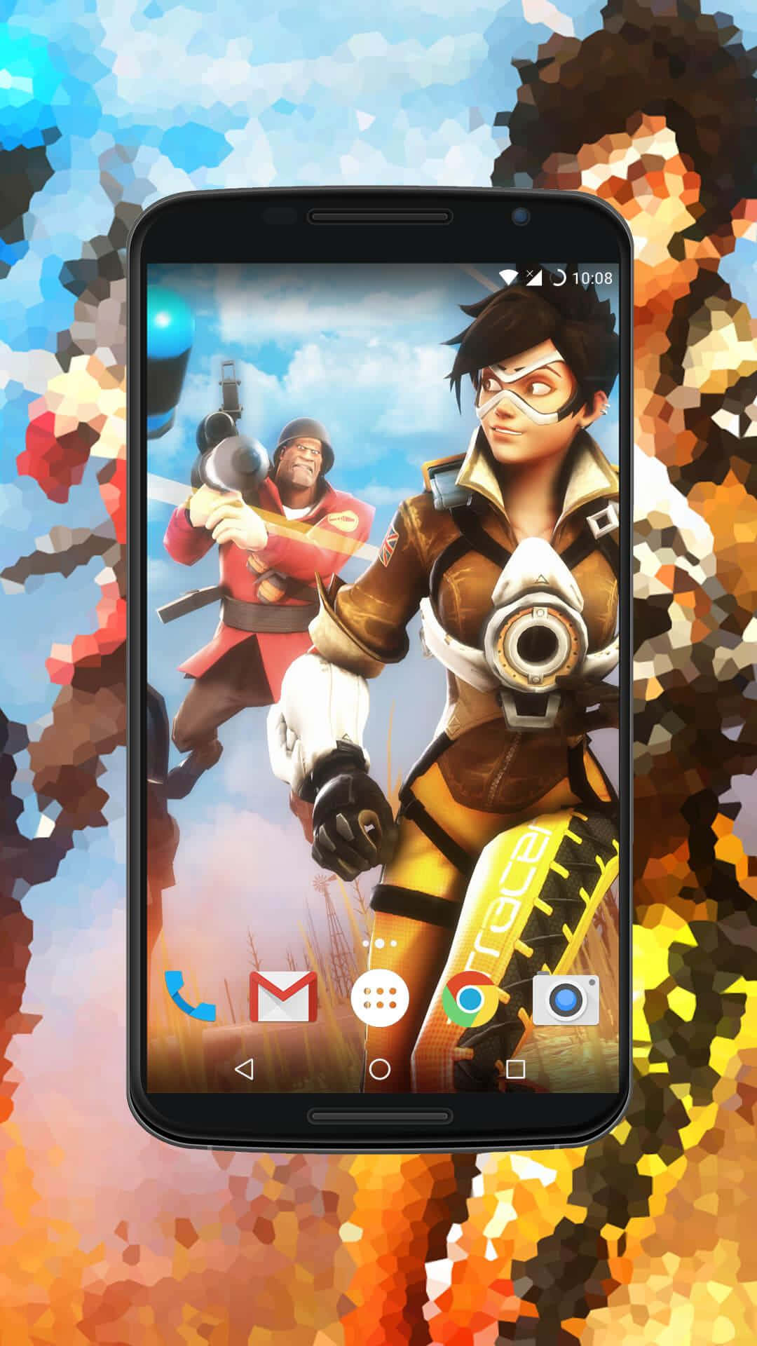 Outmaneuver your opponents in Team Fortress 2 on the Pixel 3xl