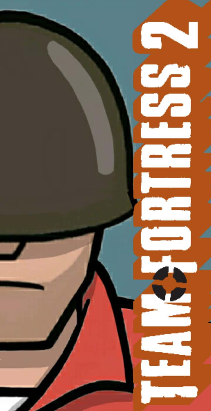 Pixel3xl Hintergrund Mit Soldier Aus Team Fortress 2