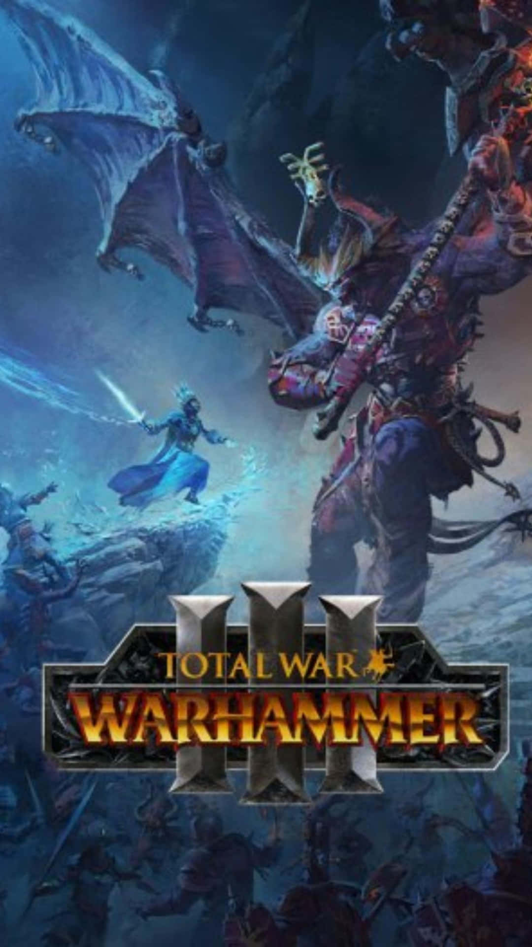 Totalwar Warhammer Iii Är Ett Fantastiskt Spel Som Jag Gärna Skulle Vilja Ha Som Bakgrund På Min Dator Eller Mobila Enhet.
