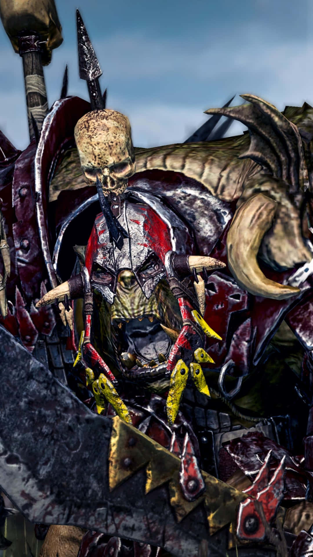 Warhammer40k - En Skelett Med Ett Svärd.