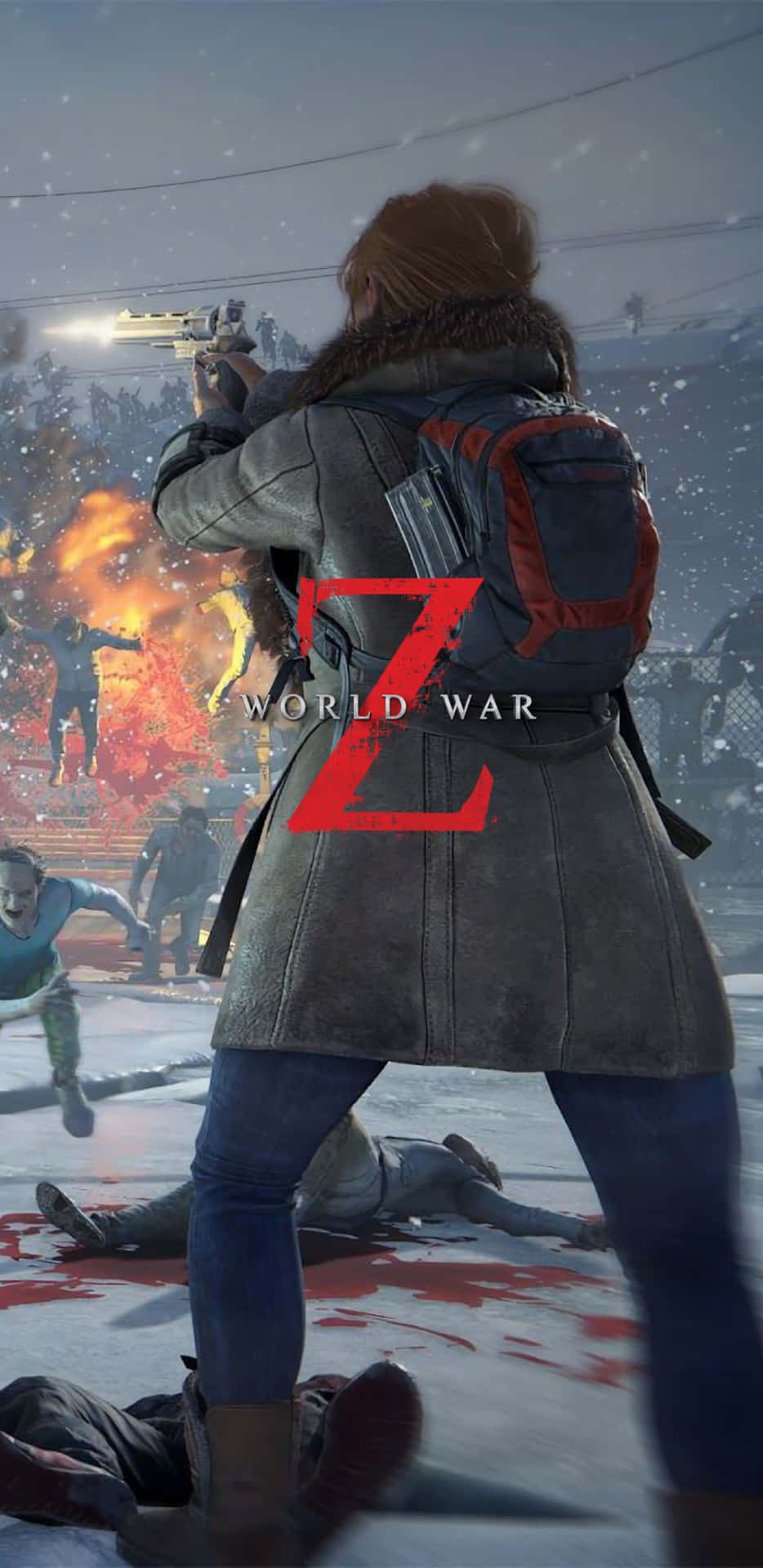 People prepare for battle in the world of Pixel 3xl World War Z