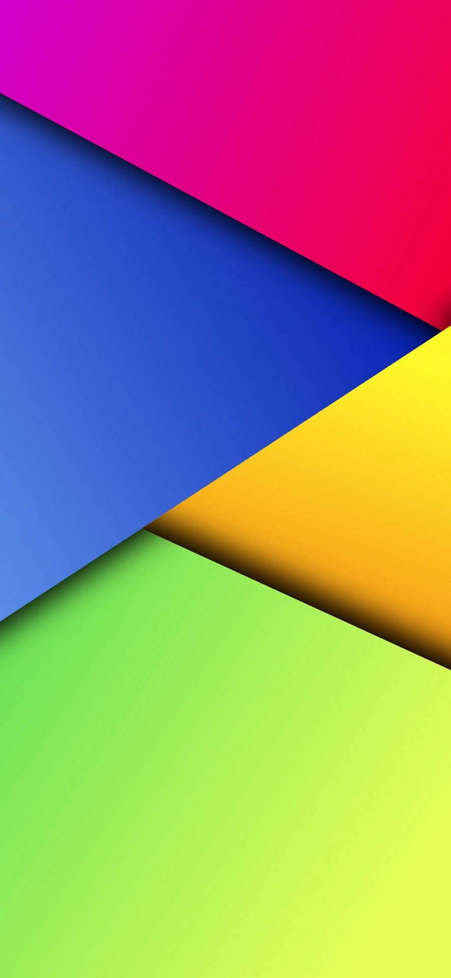 Pixel 5 Colorful Material Design