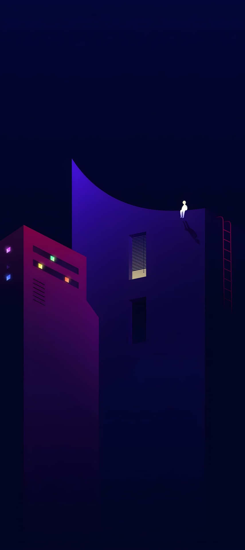 Fondo En Modo Nocturno Del Pixel 9 Fondo de pantalla