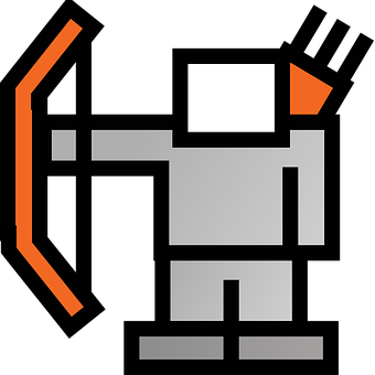 Pixel Archer Icon PNG