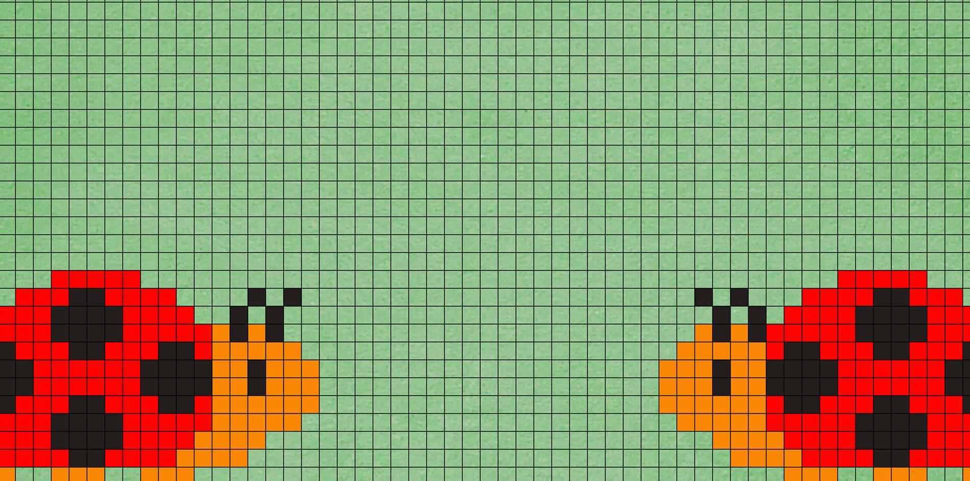 Pixel Art billeder tilføjer en sjov fløj til din skærm.