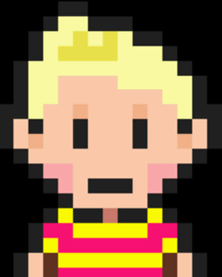 Pixel Art Character Luca PNG