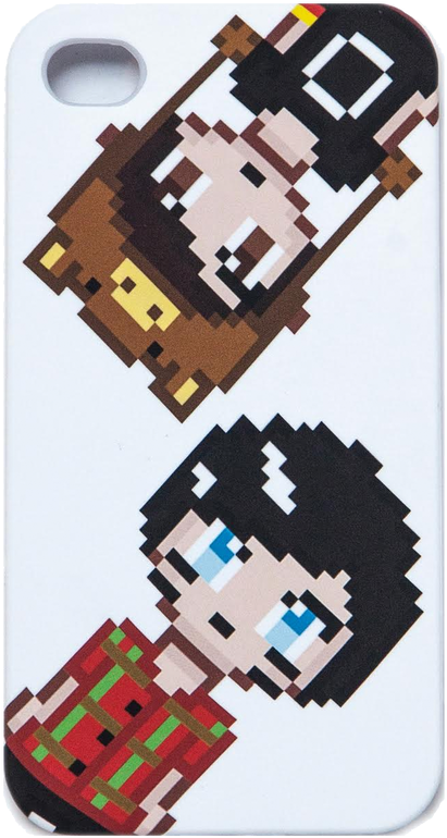 Pixel Art Character Phone Case PNG