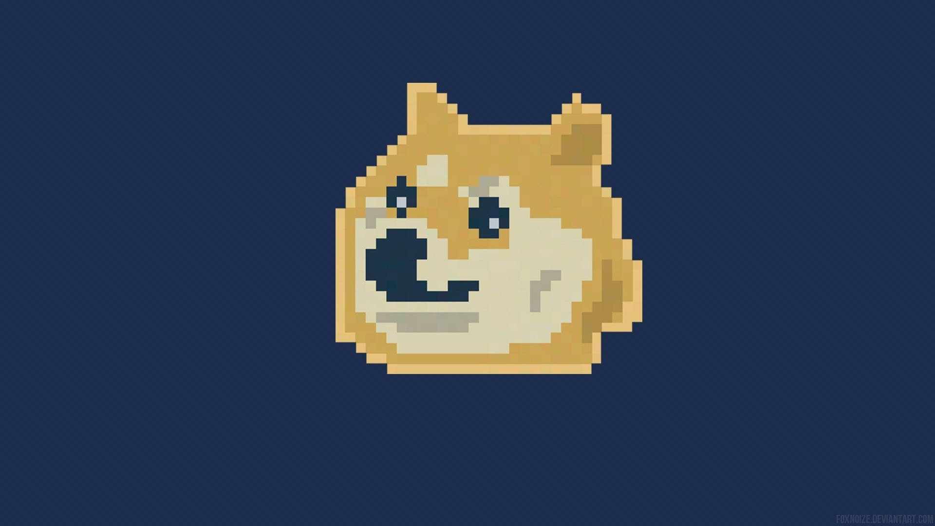 Pixel Art Doge Memet Wallpaper