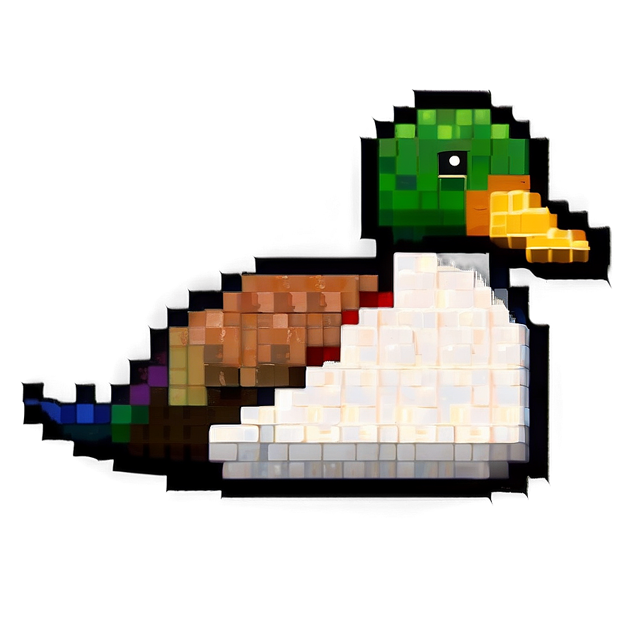 Pixel Art Duck Png 38 PNG