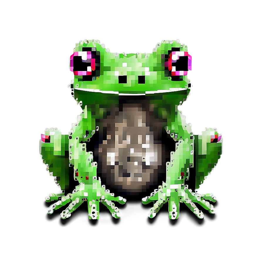 Download Pixel Art Frog Png Eli71 | Wallpapers.com