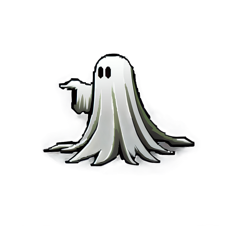 Pixel Art Ghost Png 27 PNG