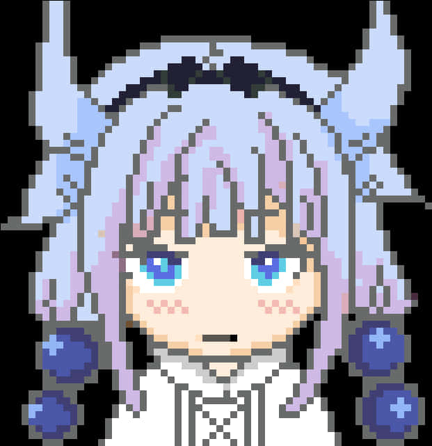 Download Pixel Art Kanna Kamui | Wallpapers.com