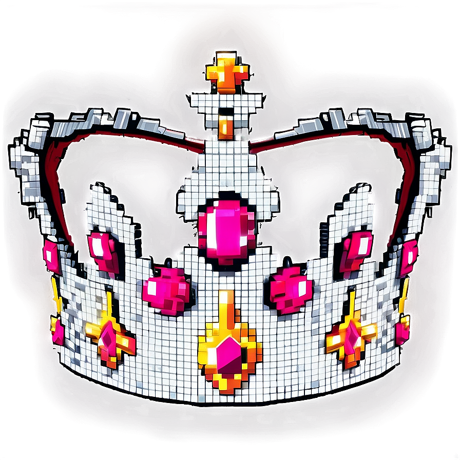 Download Pixel Art Princess Crown Png 67 | Wallpapers.com