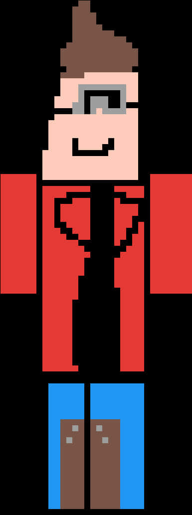 Pixel Art Roblox Character PNG