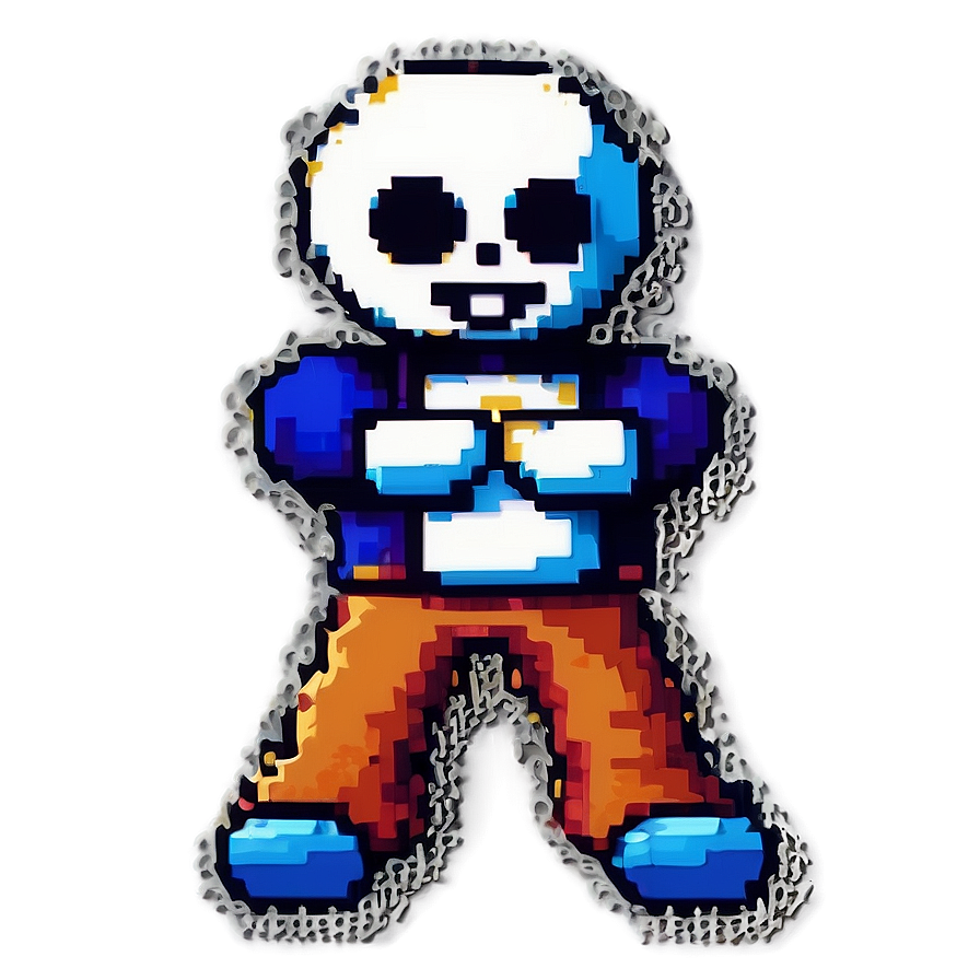 Download Pixel Art Sans Png Qmd | Wallpapers.com