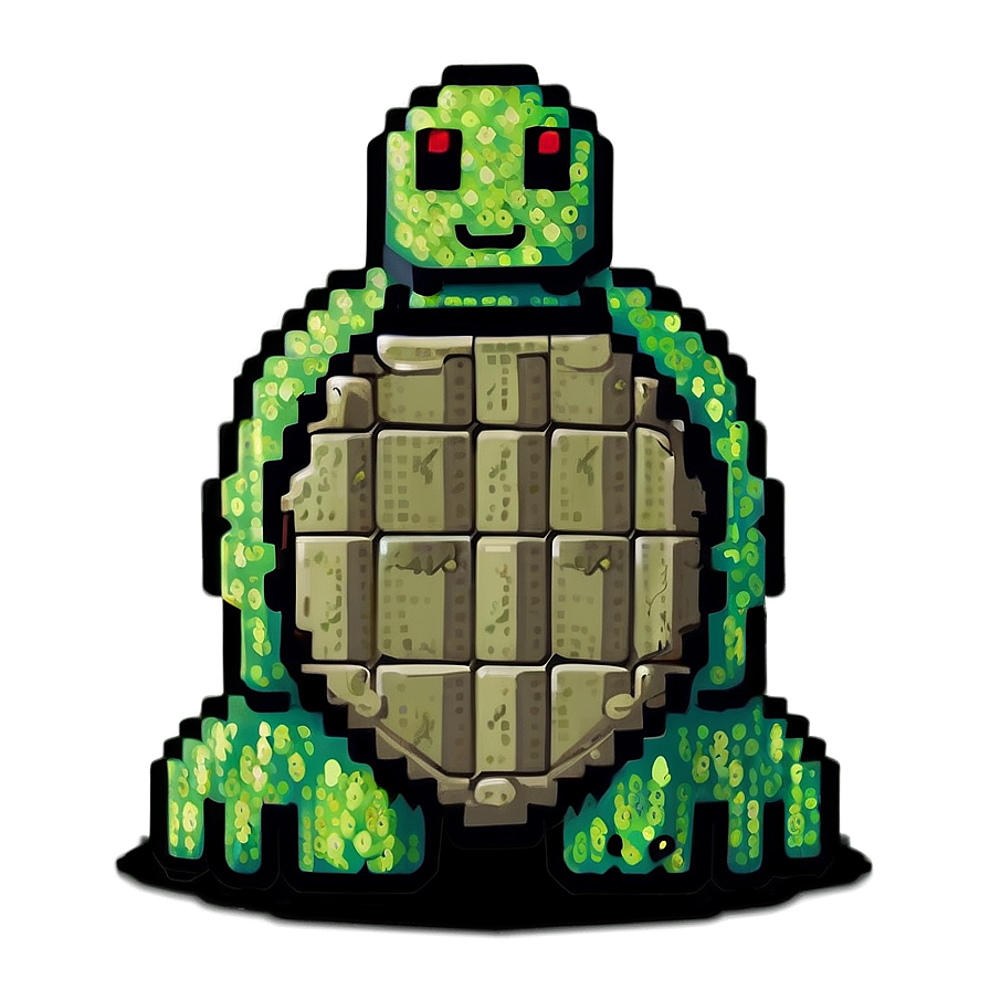 Download Pixel Art Turtle Icon Png 61 | Wallpapers.com