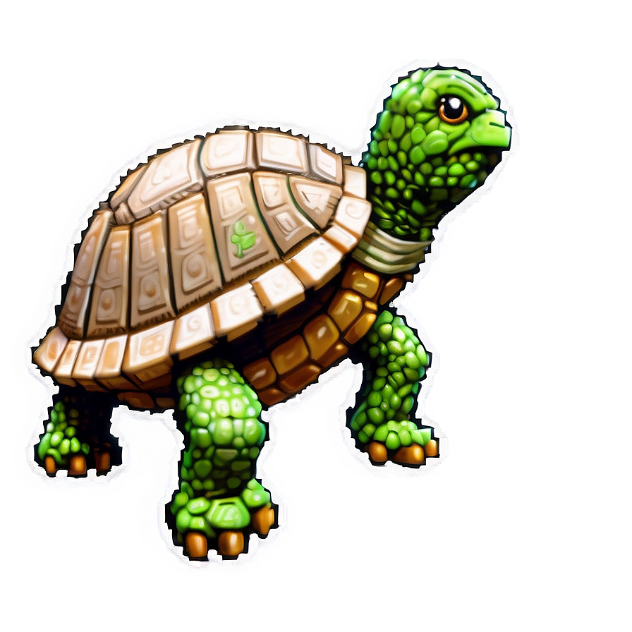 Pixel Art Turtle Icon Png 70 PNG