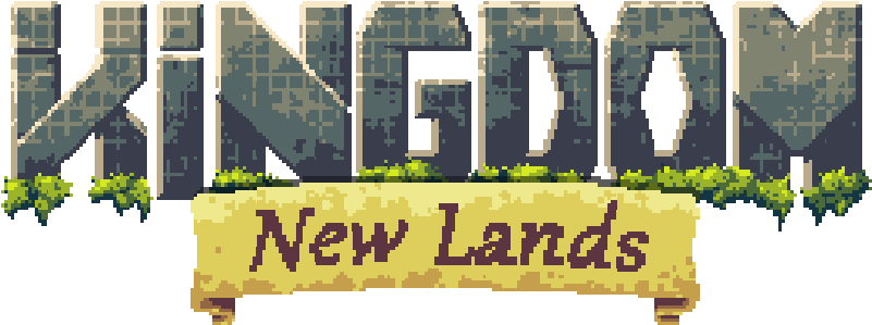 Pixel Art_ Kingdom New Lands_ Title Screen PNG