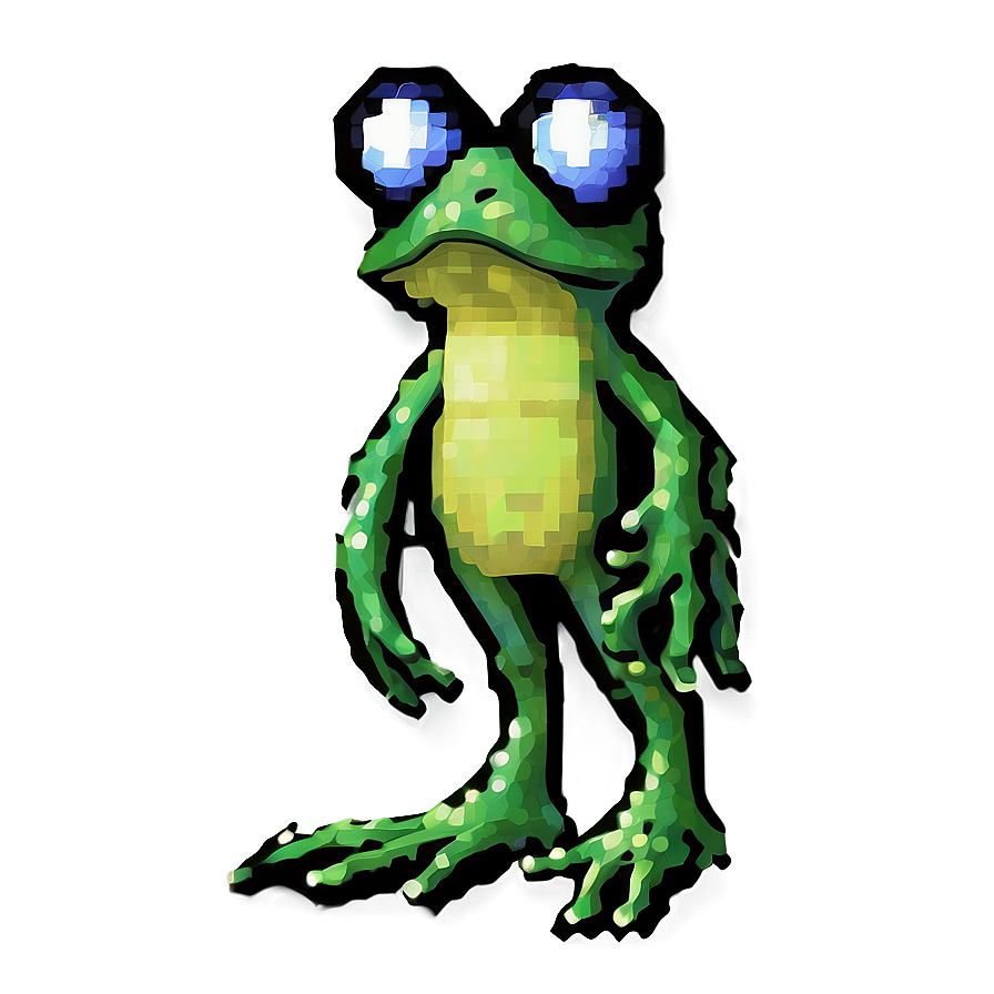 Pixel Frog Sprite Png Jsn67 PNG