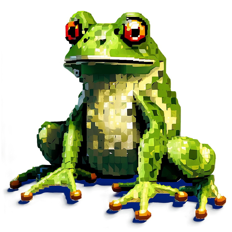 Pixel Frog Sprite Png Mdu PNG