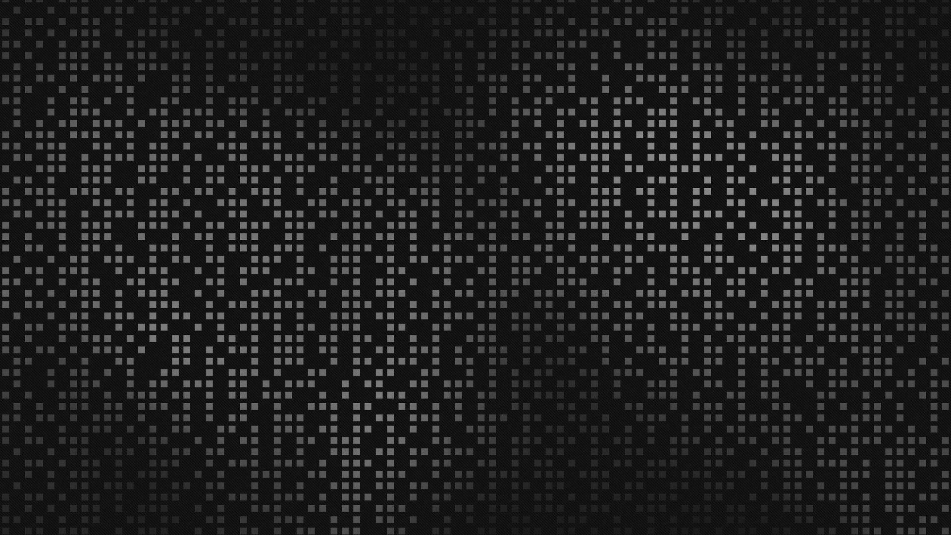 Pixel Mosaic Black Screen 4k Wallpaper
