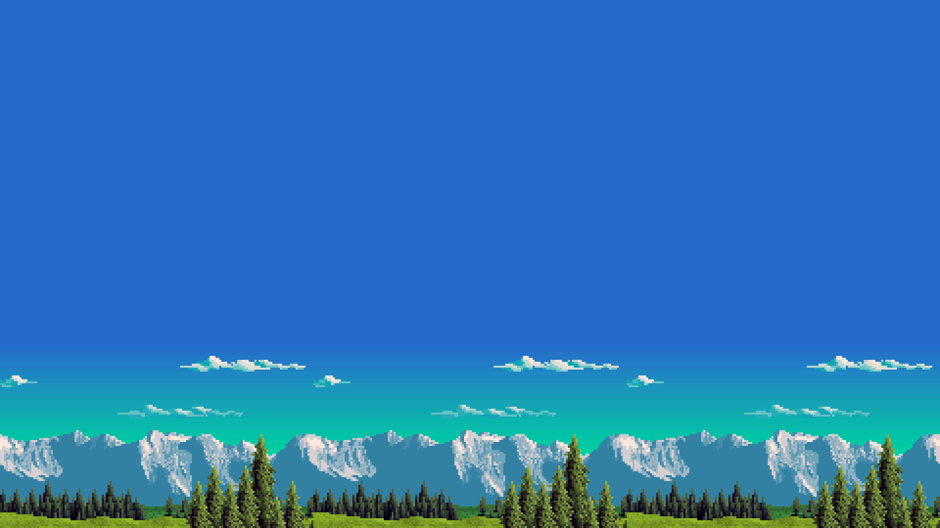 Pixel Nature Wallpaper