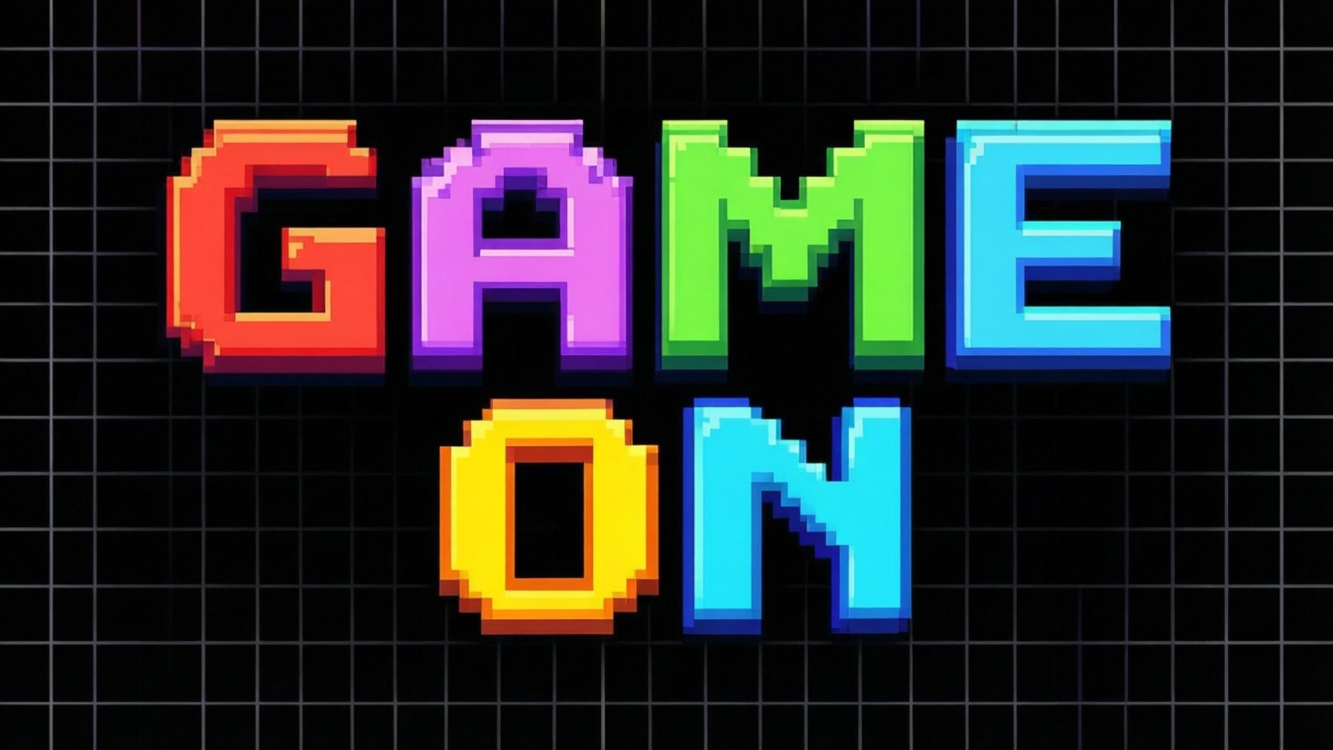 Pixel Retro Wallpaper