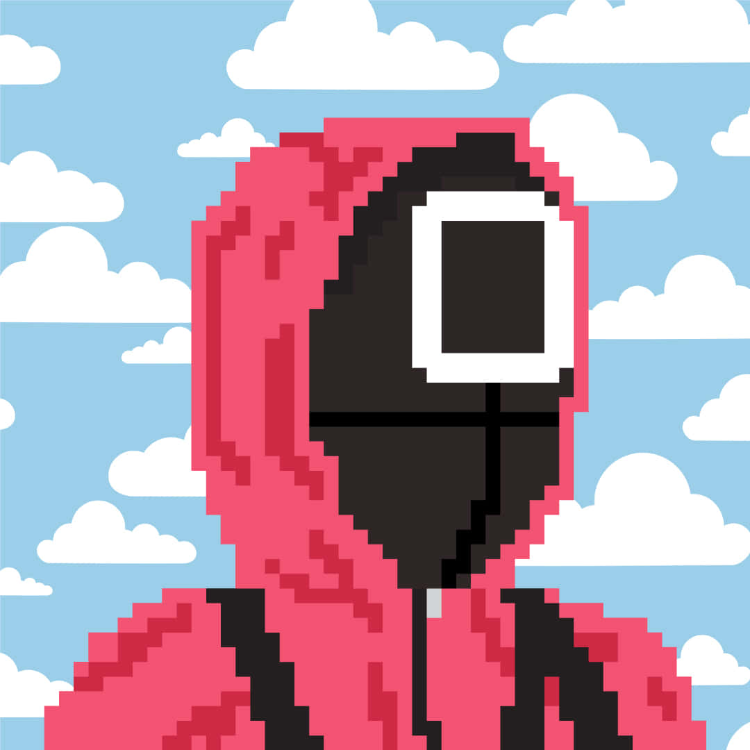 Pixel Squid Spil PFP Tapet Wallpaper