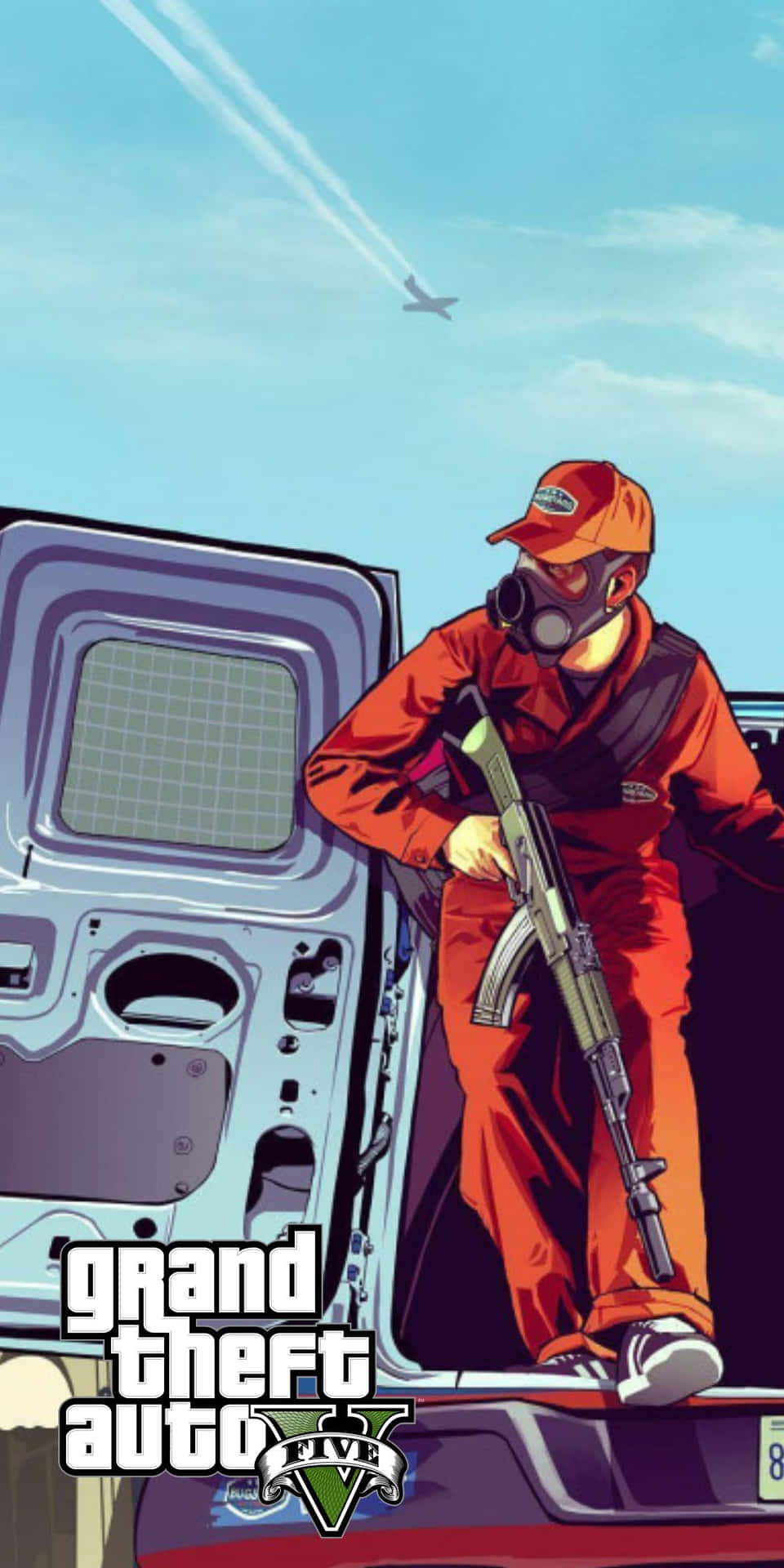 Pixel3 Grand Theft Auto V Bakgrundsbild.