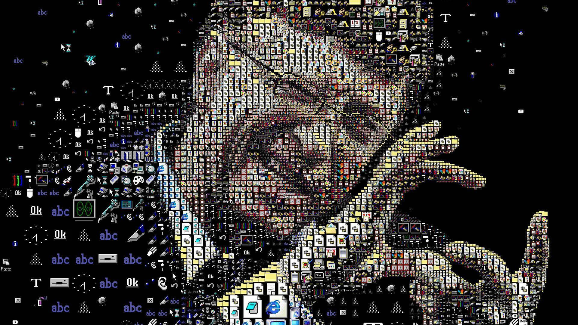 Pixelated Bill Gates