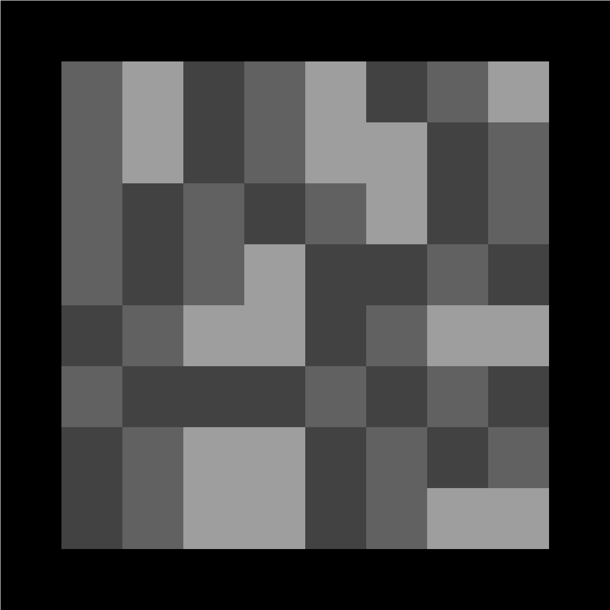 Pixelated Cobblestone Texture PNG