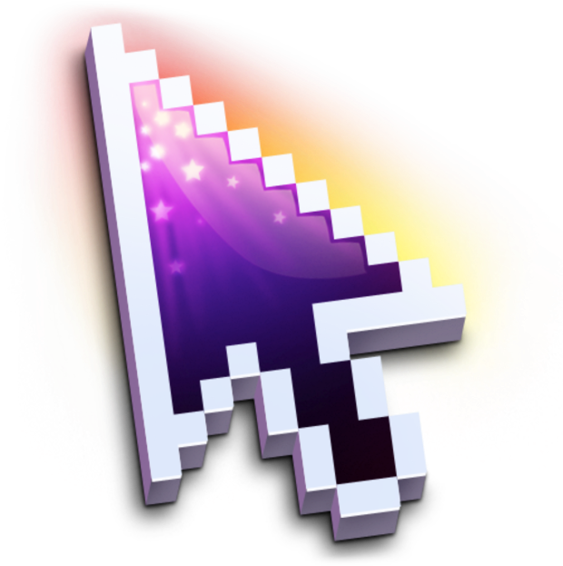 Pixelated Cursor Icon PNG